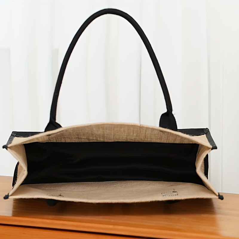 Jute cloth large capacity lett - Linen Bag Bulk 评论和价格