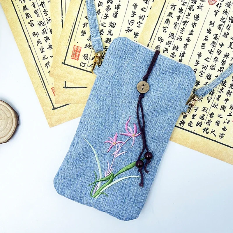 New Embroidery Crossbody Bag A - Linen Bag Bulk 评论和价格