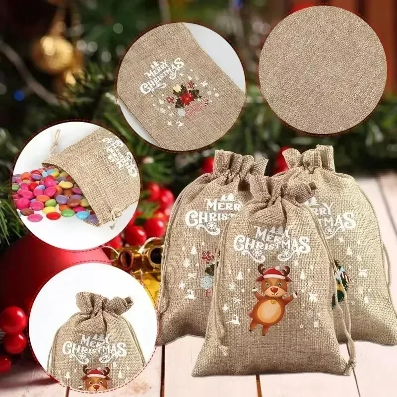 Wholesale Christmas Linen Bags - Linen Bag Bulk 评论和价格