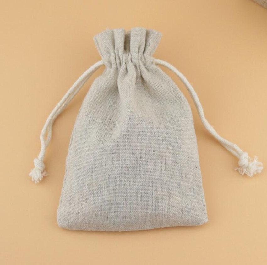 50PCS Linen Drawstring Bags Je - Linen Bag Bulk 评论和价格