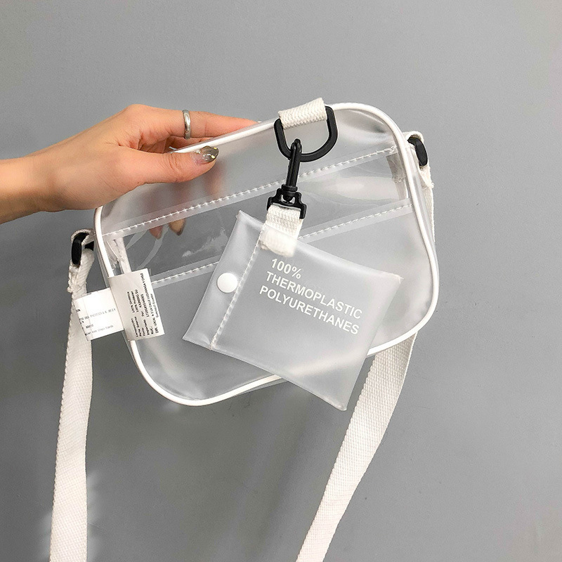 Casual PVC Transparent Bag Wom - Linen Bag Bulk 评论和价格