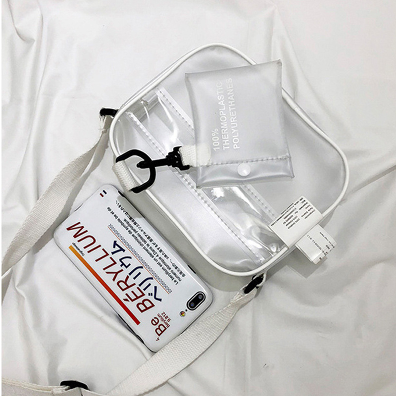 Casual PVC Transparent Bag Wom - Linen Bag Bulk 评论和价格