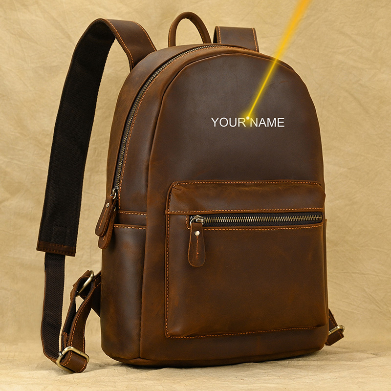 Luufan Man's Backpack Genuine  - Linen Bag Bulk 评论和价格