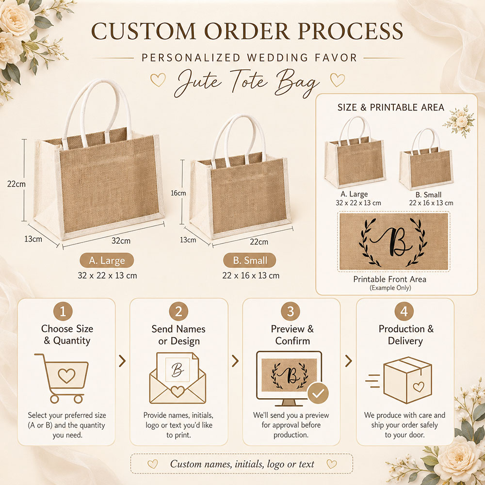 Custom Wedding Gift Bag Person - Linen Bag Bulk 评论和价格