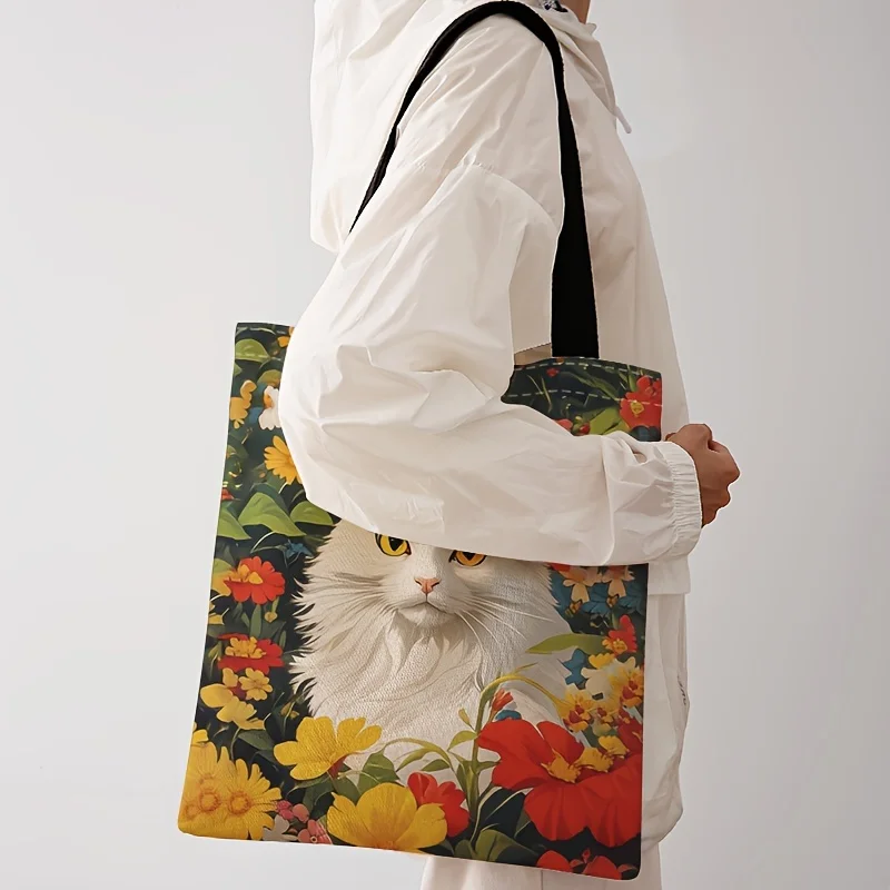 Women's Fashion Tote Bag with  - Linen Bag Bulk 评论和价格
